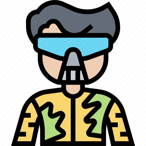 Referee, paintball, judge, game, battle icon - Download on Iconfinder