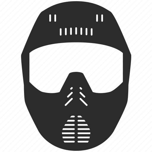 Fun, head, helmet, mask, paintball, protection, rest icon - Download on Iconfinder