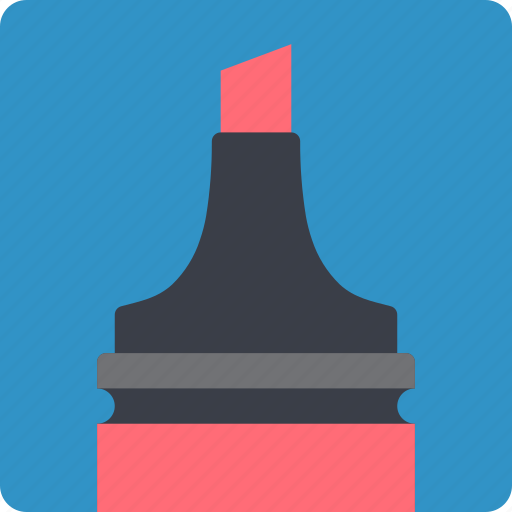 Drawing, highlighter, illustration, painting, tool icon - Download on Iconfinder