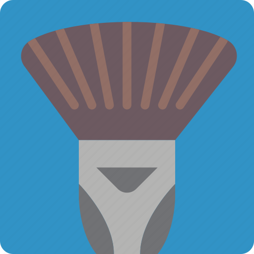 Brush, drawing, fan, illustration, medium, painting, tool icon - Download on Iconfinder