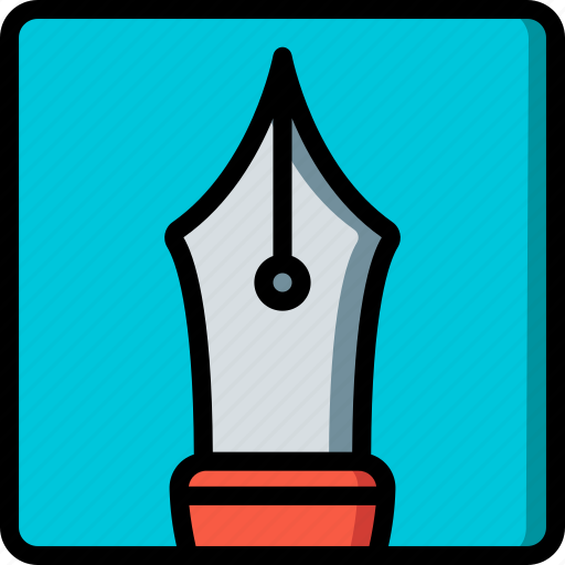 Drawing, illustration, nib, painting, pen, tool icon - Download on Iconfinder