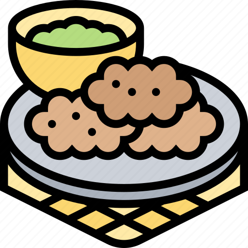Tostones, fried, food, plantain, snack icon - Download on Iconfinder