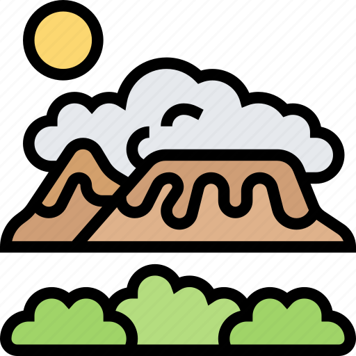 Volcan, baru, volcano, mountain, panama icon - Download on Iconfinder