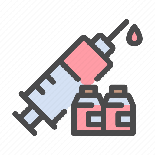 Pharmacy, virus, vaccine, syringe, injection, medical icon - Download on Iconfinder