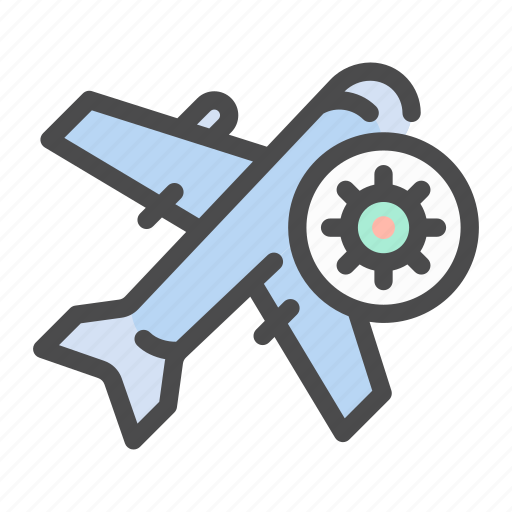 Airplane, stop, travel, flight, quarantine, virus icon - Download on Iconfinder