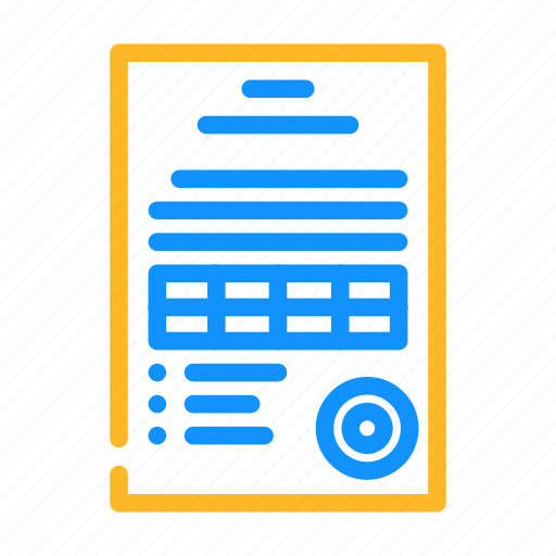 Report, paper, document, white, torn, empty icon - Download on Iconfinder