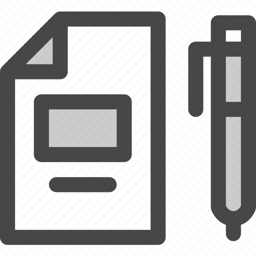 Book, college, pen, school, study, university, write icon - Download on Iconfinder