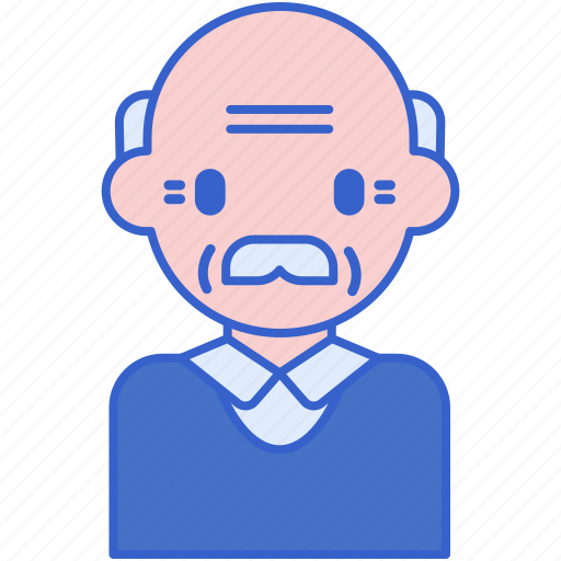 Grandfather, old, man icon - Download on Iconfinder