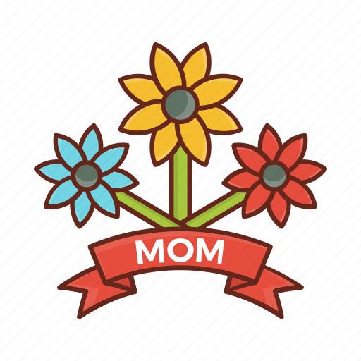 Motherday, flower, bouquet, parentday, wishing icon - Download on Iconfinder