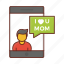 parentday, wishing, son, motherday, mobile 