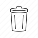bin, delete, garbage, remove, trash, trashbin, trashcan