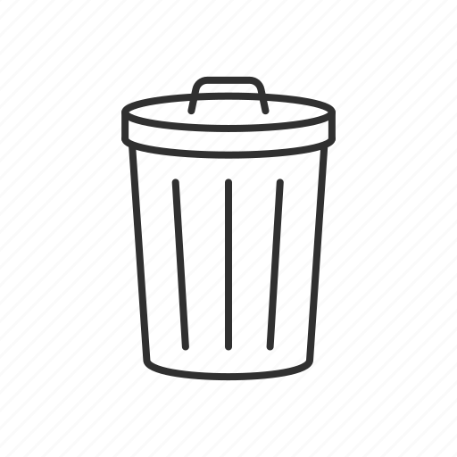 Bin, delete, garbage, remove, trash, trashbin, trashcan icon - Download on Iconfinder