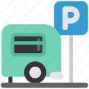 parking, transport, auto, service, trailer, car, transportation