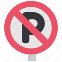 parking, sign, do not park, transport, auto, car