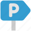 auto, parking, pointer, plate, car 