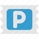 parking, sign, transport, auto, transportation, car