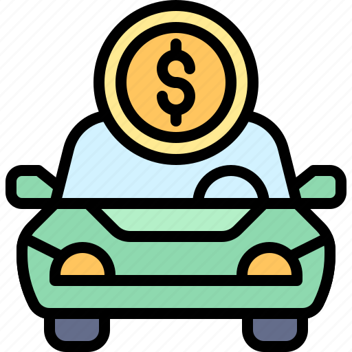 Parking, vehicle, traffic, fee, payment, money, coin icon - Download on Iconfinder