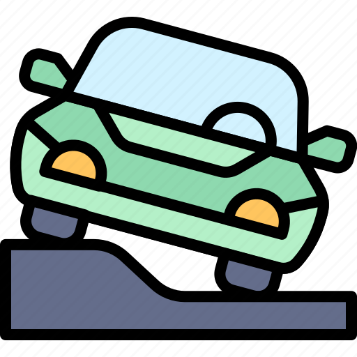Parking, vehicle, traffic, pavement, park, car icon - Download on Iconfinder