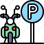 parking, vehicle, traffic, bike, motorbike, automobile, park 