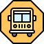 parking, vehicle, traffic, bus, school bus, parking lot 