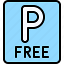 parking, vehicle, traffic, free, sign, parking lot