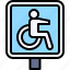 parking, vehicle, traffic, disable, disability, parking lot 
