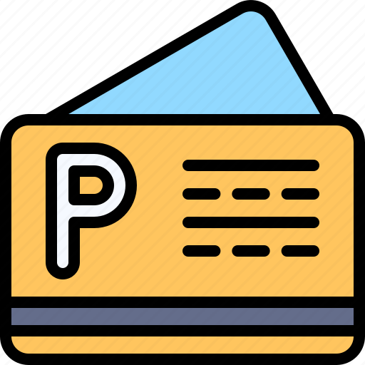 Parking, vehicle, traffic, card, member, parking lot icon - Download on Iconfinder
