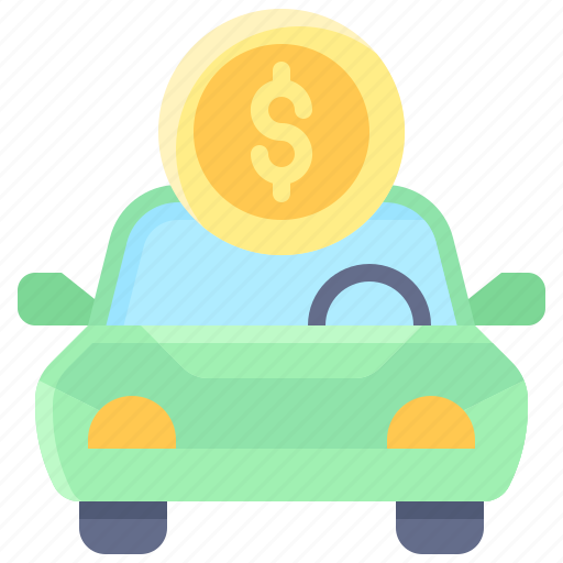 Parking, vehicle, traffic, coin, money, pay, fee icon - Download on Iconfinder