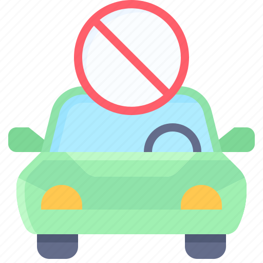 Parking, vehicle, traffic, forbid, car, no entry, not icon - Download on Iconfinder