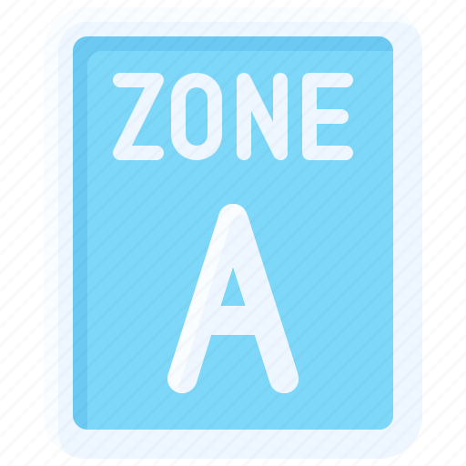 Parking, vehicle, traffic, zone a, sign, area icon - Download on Iconfinder