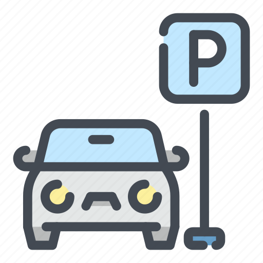 Parking, place, car, vehicle, zone icon - Download on Iconfinder