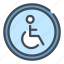 parking, disable, place, disabled 