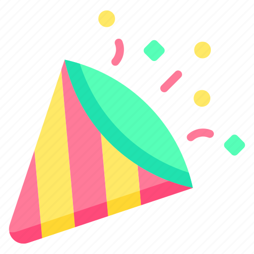 Party, pop, celebration, confetti icon - Download on Iconfinder