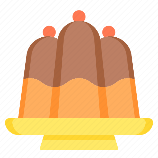 Pudding, dessert, sweet, cake icon - Download on Iconfinder