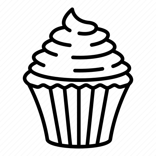 Cupcake, muffin, sweet, desert, cake, bakery icon - Download on Iconfinder