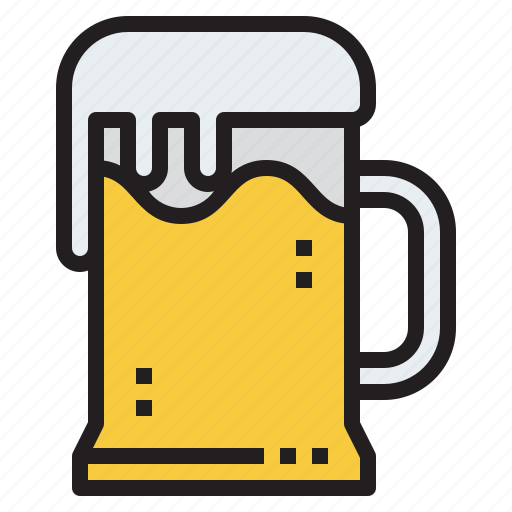Beer, alcohol, mug, drink, beverage icon - Download on Iconfinder