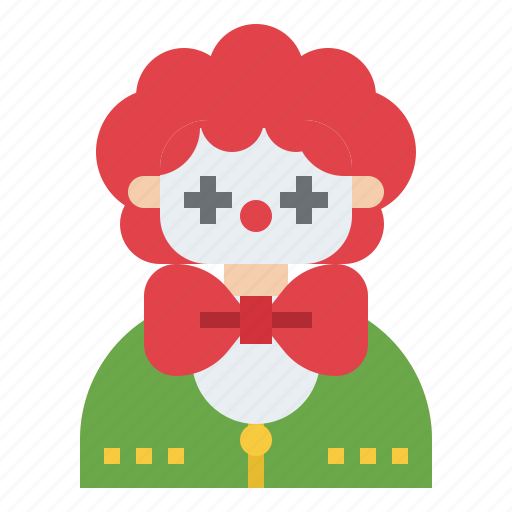 Clown, fairground, carnival, costume, avatar icon - Download on Iconfinder