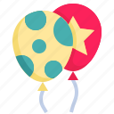 balloon, balloons, party, birthday, and, new, year