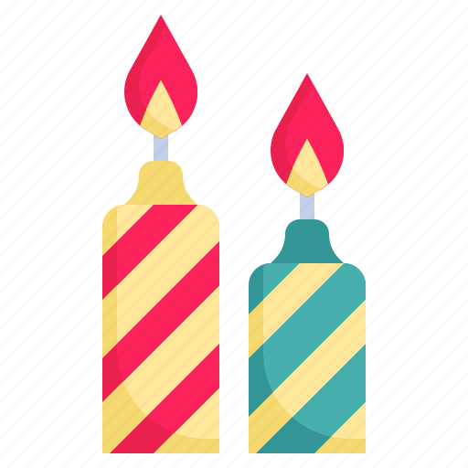 Candle, candlestick, candles, birthday, light icon - Download on Iconfinder
