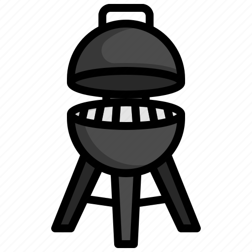 Grill, food, and, restaurant, heat, hot, barbecue icon - Download on Iconfinder