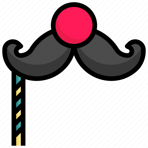 Mustache, birthday, and, party, mustaches, carnival, celebration icon - Download on Iconfinder
