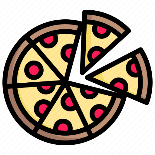 Pizza, food, and, restaurant, italian, restaurants, junk icon - Download on Iconfinder
