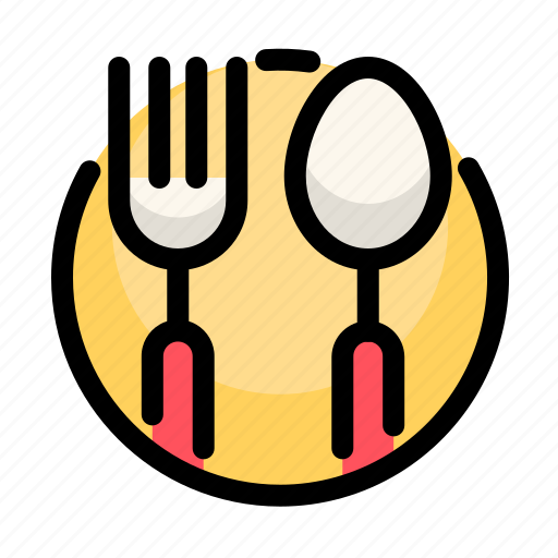 Birthday, decoration, dinner, food, fork, party, spoon icon - Download on Iconfinder