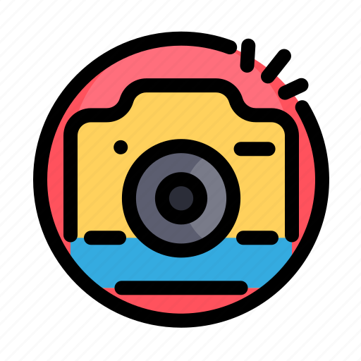 Birthday, camera, decoration, party, photo icon - Download on Iconfinder