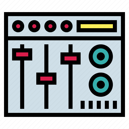 Dj, equalizer, mixer, mixing icon - Download on Iconfinder