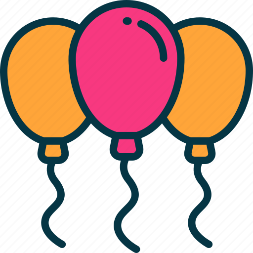 Balloon, birthday, party, surprise, joy icon - Download on Iconfinder