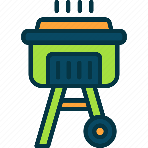Barbeque, grill, barbecue, fire, meat icon - Download on Iconfinder