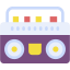 radio, retro, boom, box, vintage, cassette, player, music 