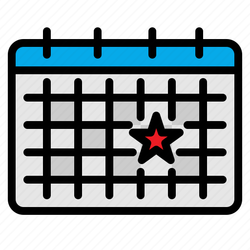 Calendar, date, event, party icon - Download on Iconfinder