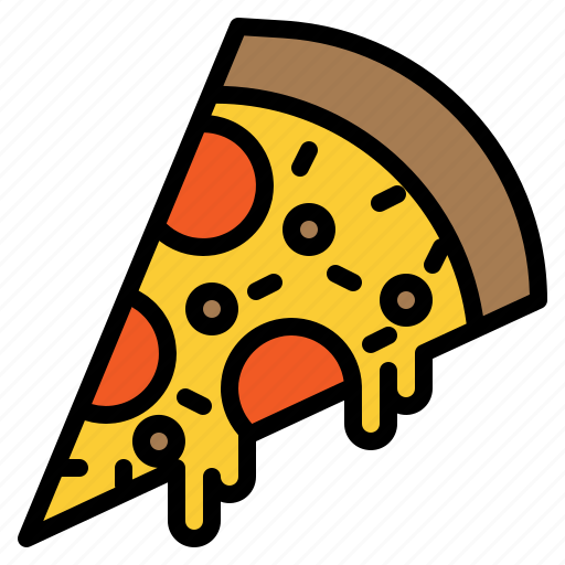 Cheese, fast, food, pizza, slice icon - Download on Iconfinder